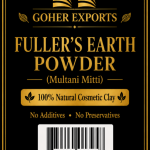 Goher Exports  Premium Fuller's Earth Powder (Multani Mitti)